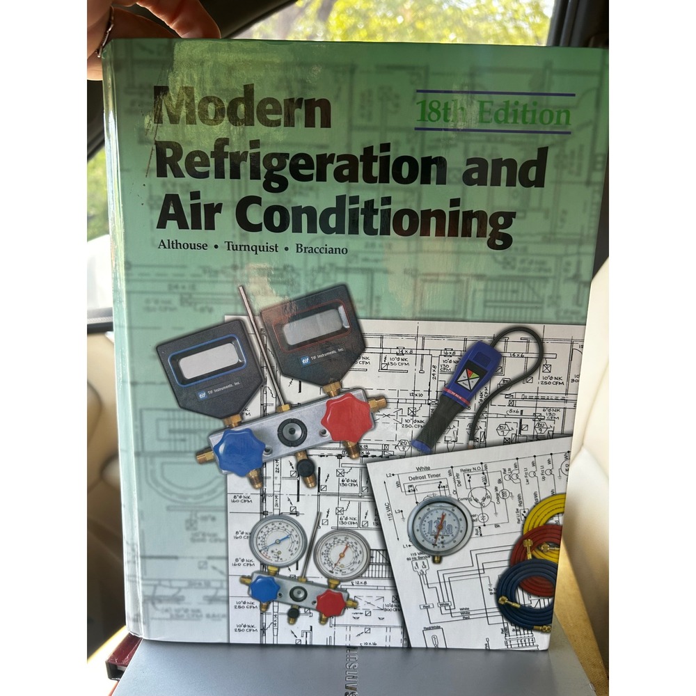 Modern Refrigeration and Air Conditioning 18th Ed Althouse Hardcover Textbook